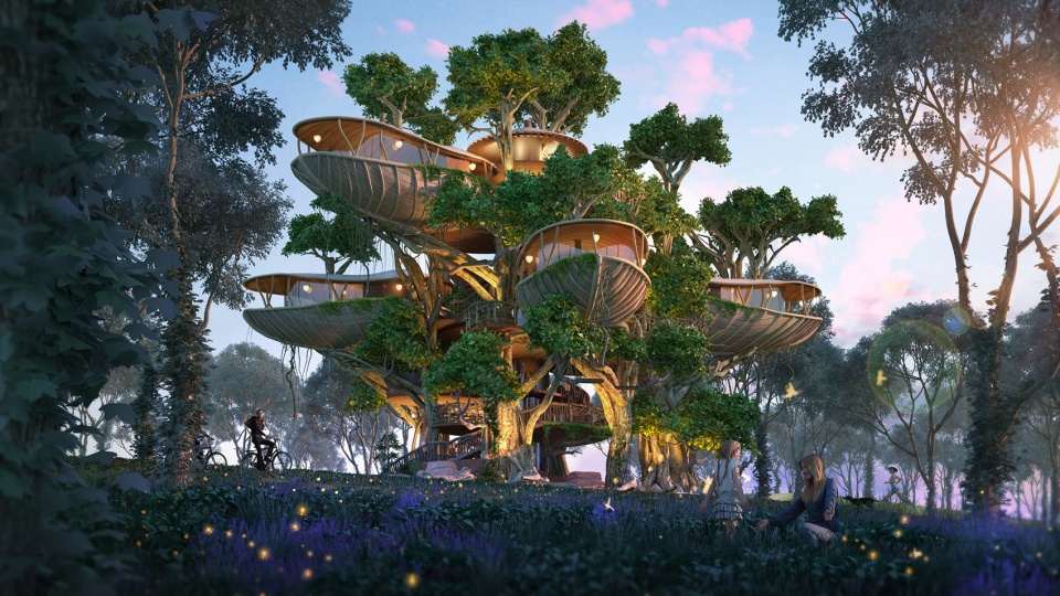 Forest Nests Treepod Project by Doarchi