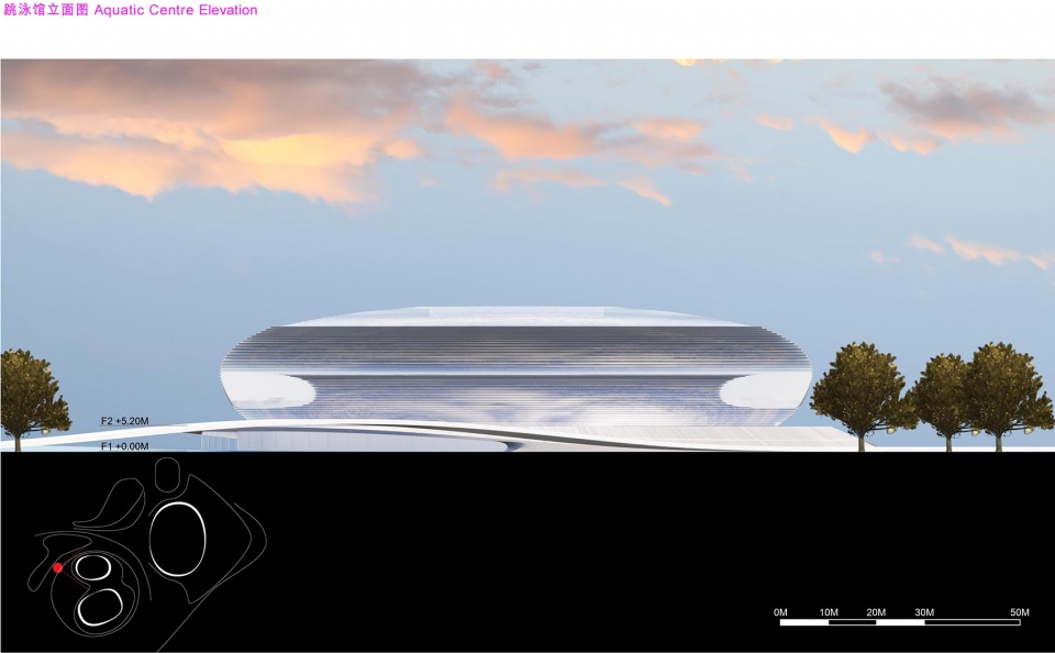 Greater Bay Area Sports Centre by Zaha Hadid Architects