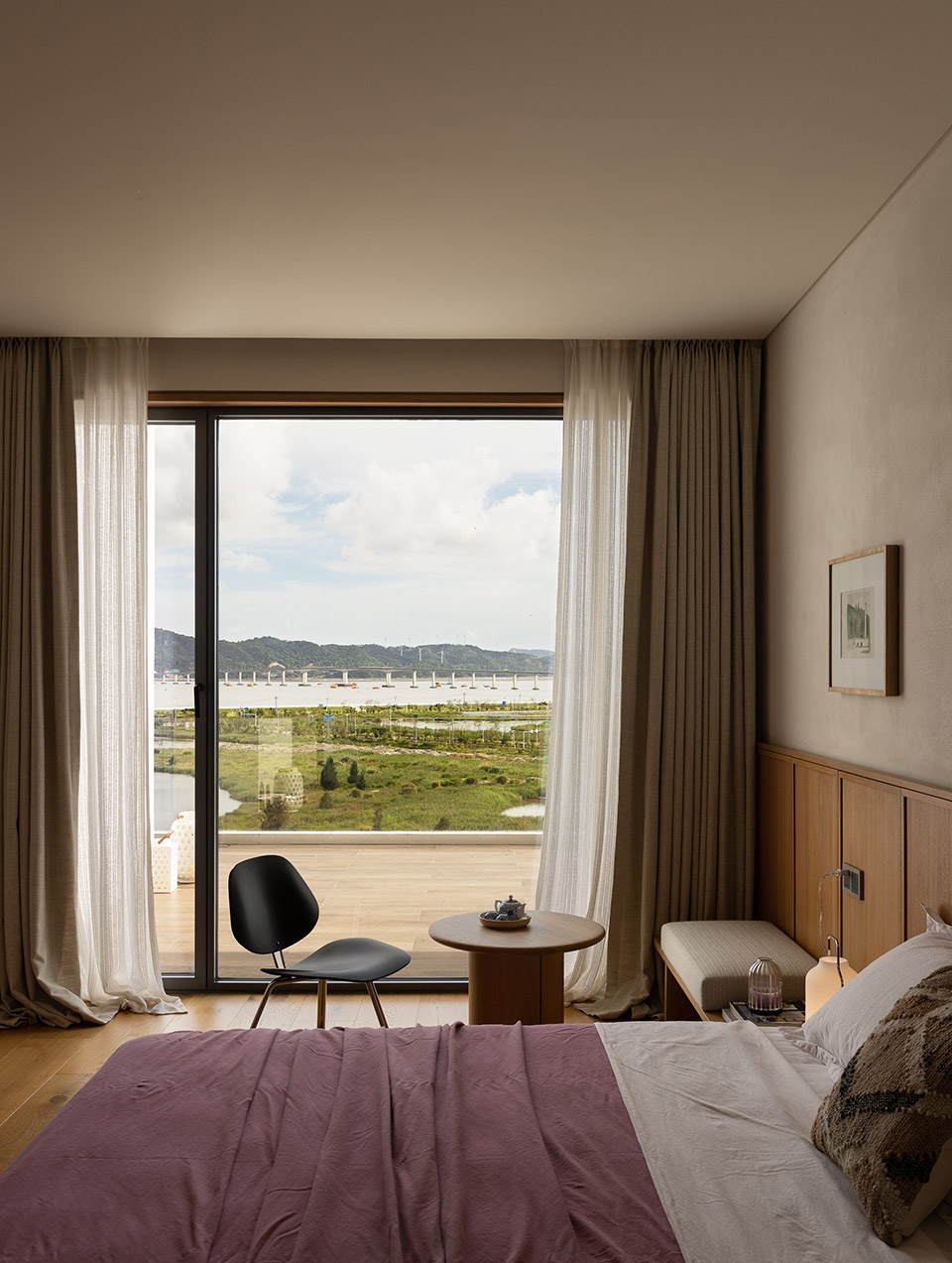 seaside retreat in dongtou by shanghai wushang interior design