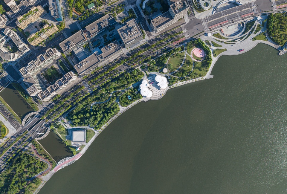 renovation of dishui lake landscape by aisa