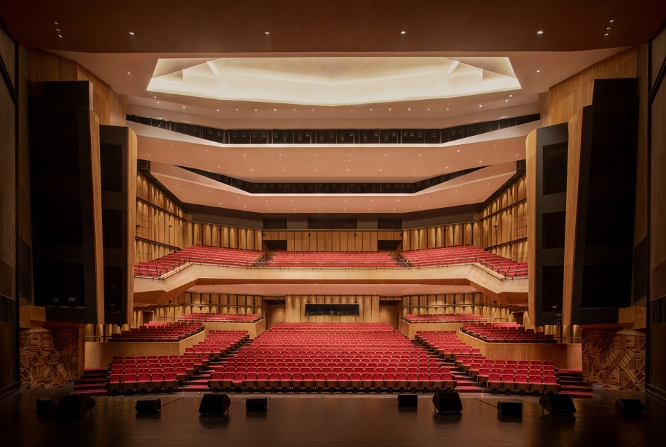 tianhan grand theater cultural center by beijing institute of achitetural design co ltd