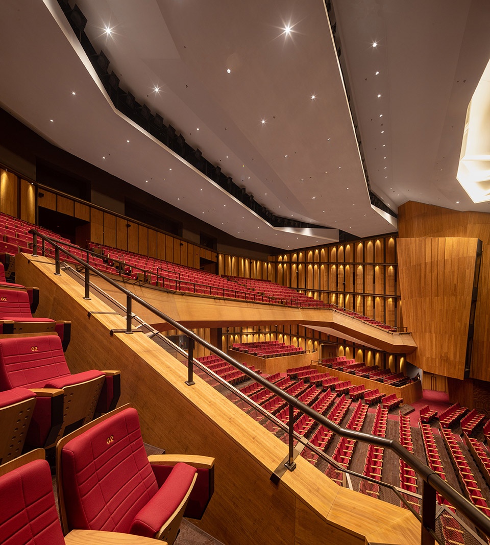 tianhan grand theater cultural center by beijing institute of achitetural design co ltd
