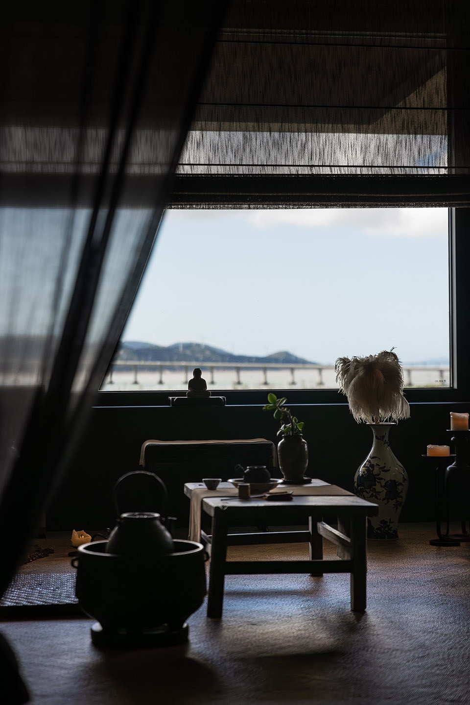 seaside retreat in dongtou by shanghai wushang interior design