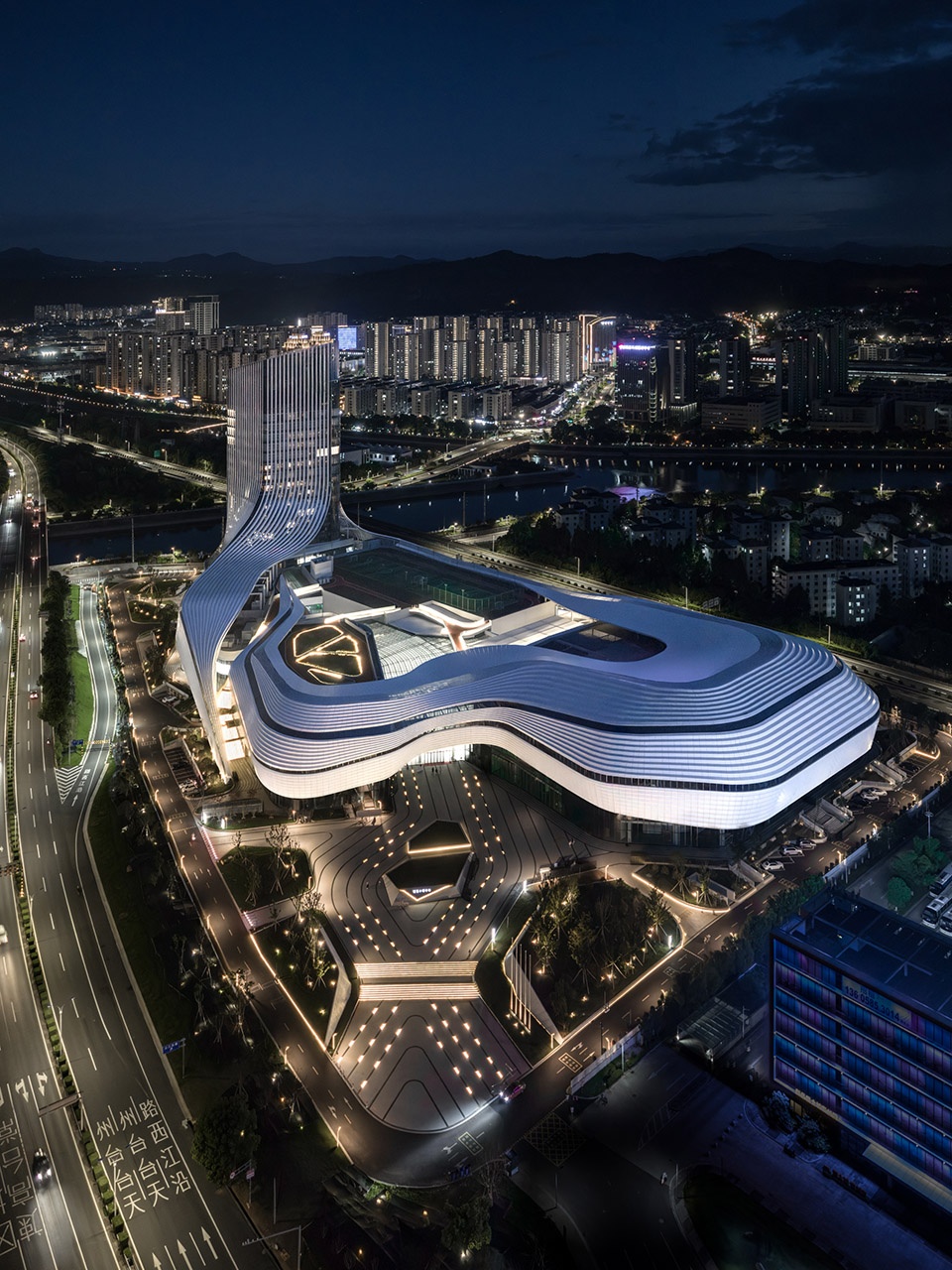 xinchang globular center by line zhu peidong