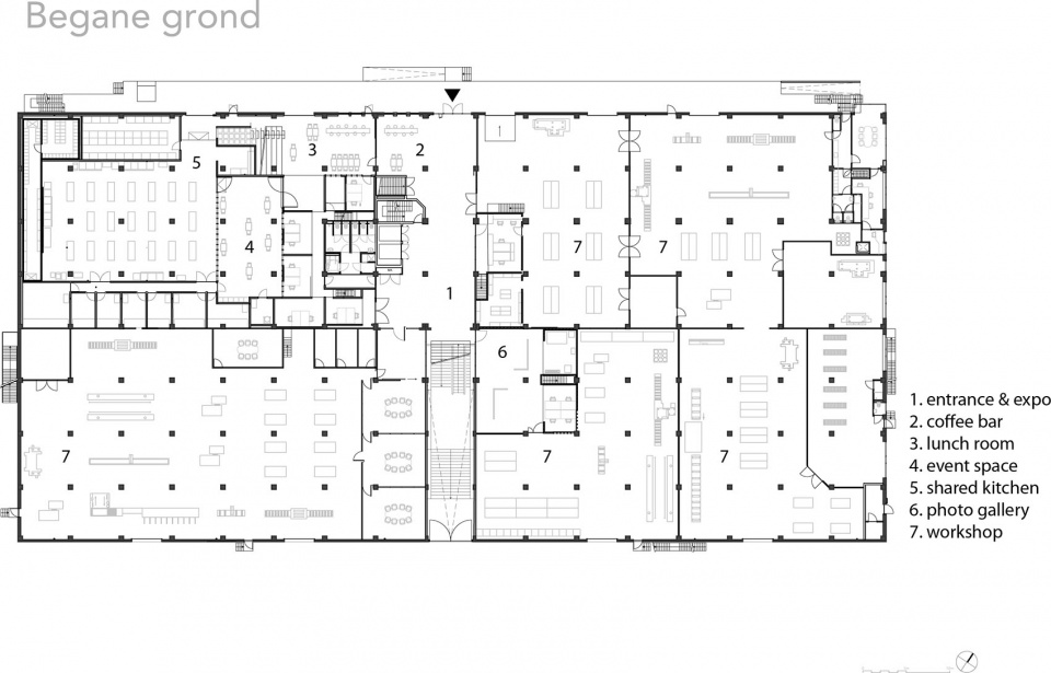 A GROUP A Keilepand plattegrond begane grond legenda 拷贝