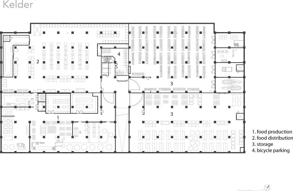 A GROUP A Keilepand plattegrond kelder legenda beeld GROUP A 拷贝