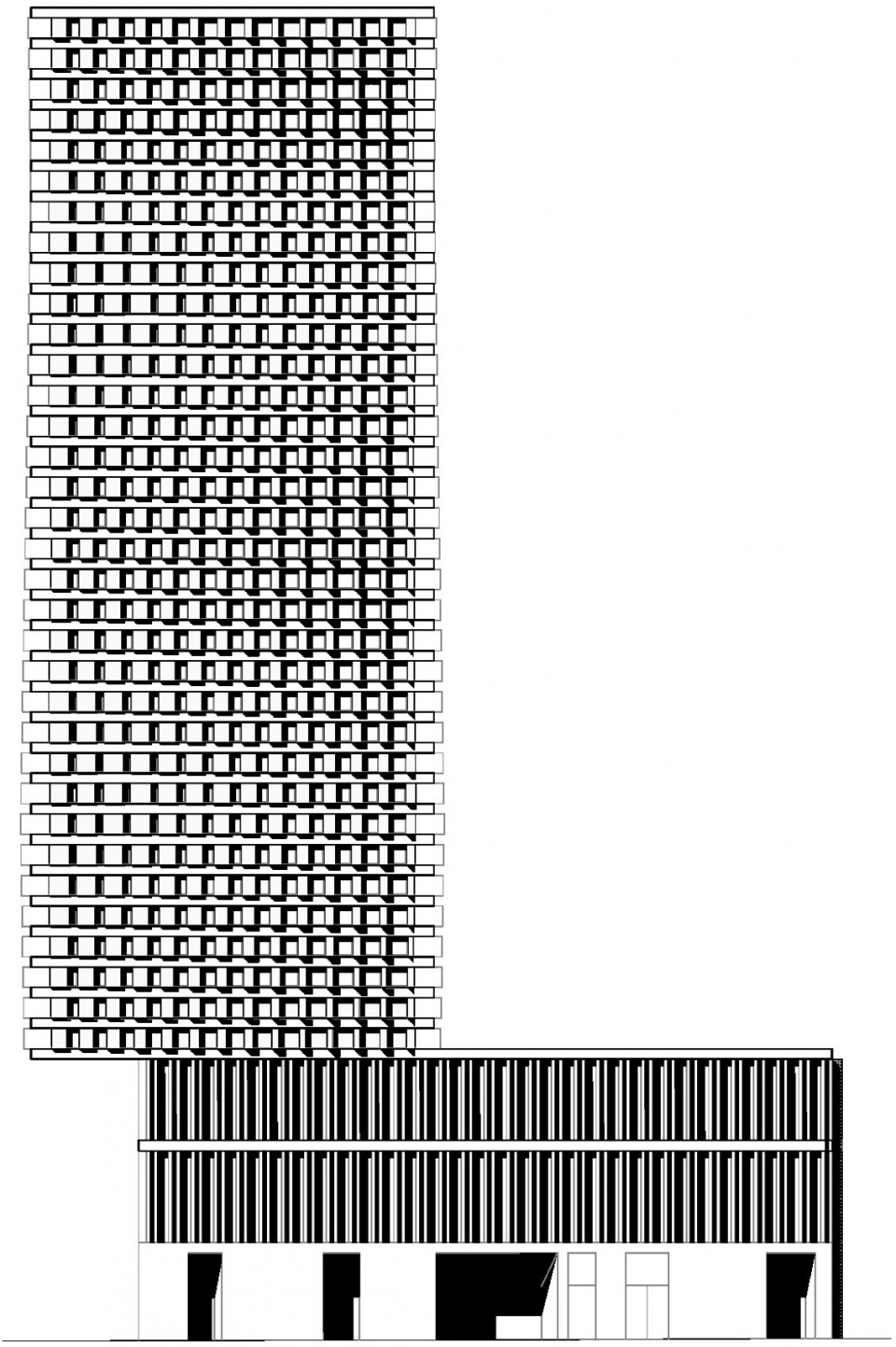 cfc cube tower by oualalouchoi