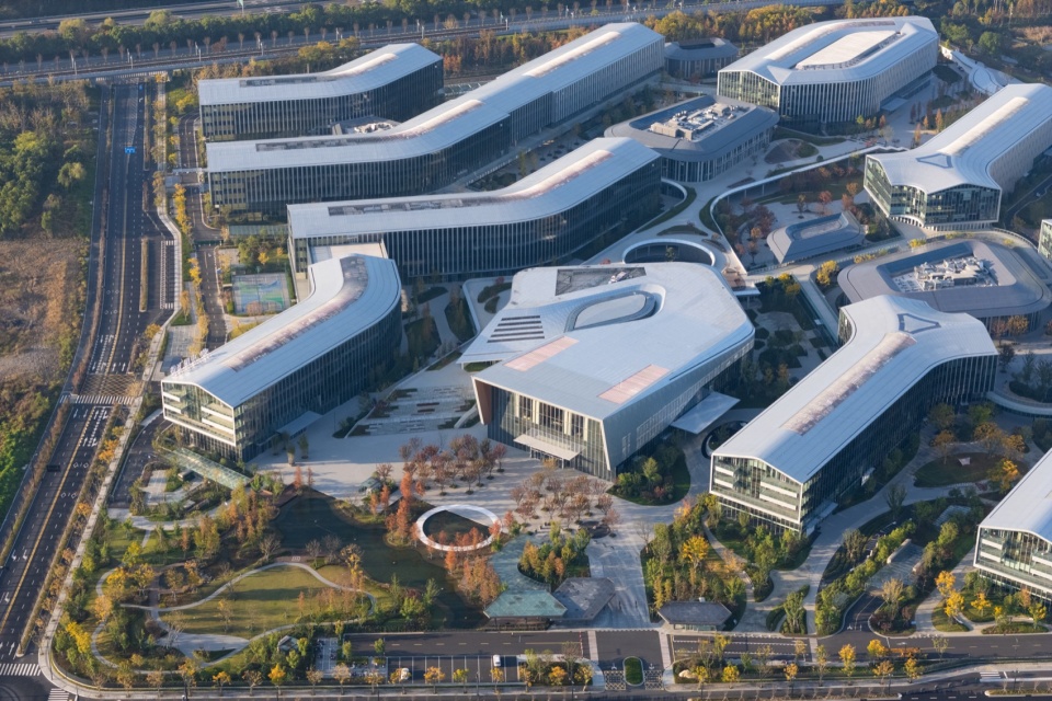 hangzhou alibaba nanhu future science park by ups