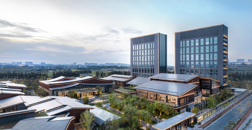 hebei grand hotel anyue china by lwk partners