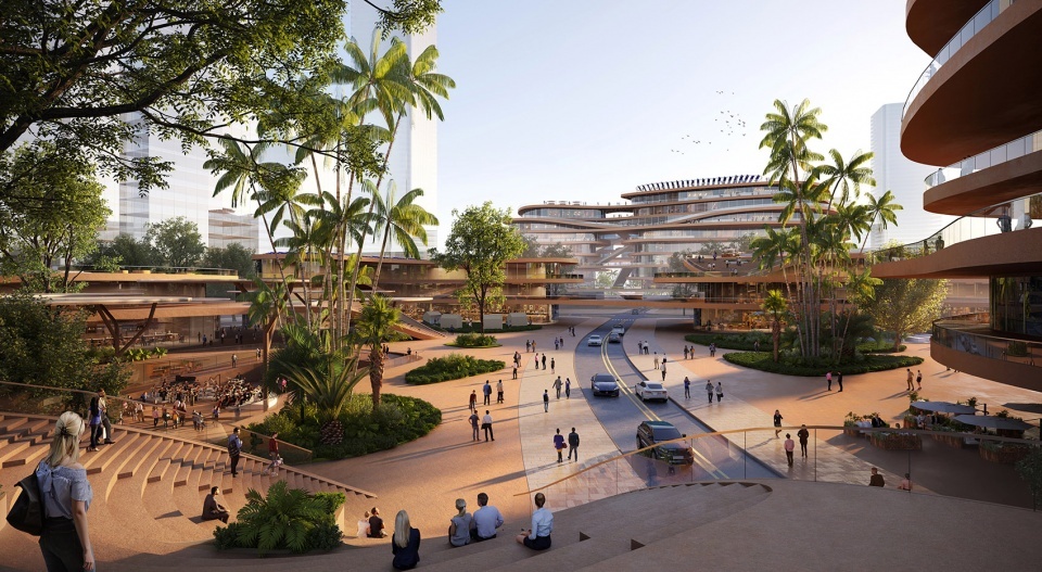 mvrdv wins competition with shenzhen terraces a multi level urban living room in china 960x527