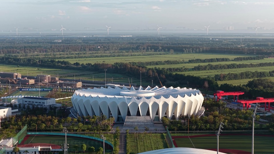 Shanghai Velodrome by Tongji Architectural Design Group Co Ltd
