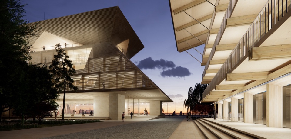 shanghai yacht club pavilion by haptic architects