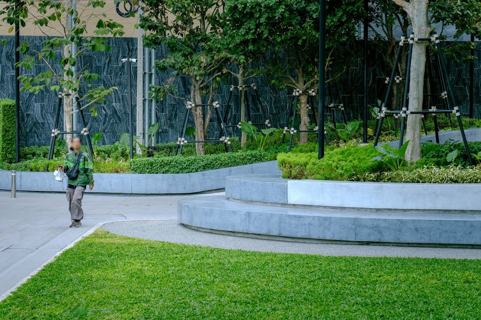 PUNN SMART WORKSPACE Landscape design by REC STUDIO