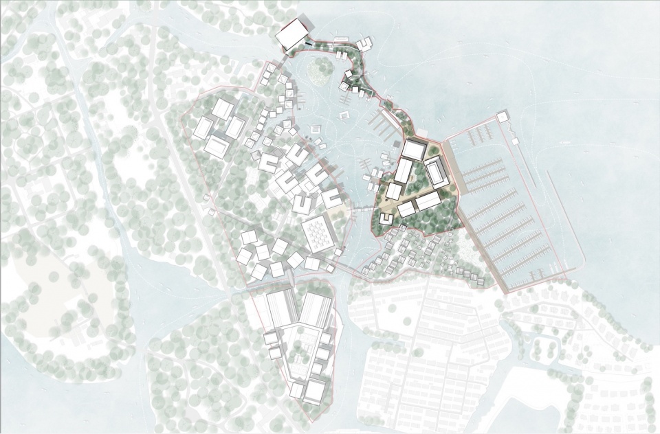 shanghai yacht club pavilion by haptic architects