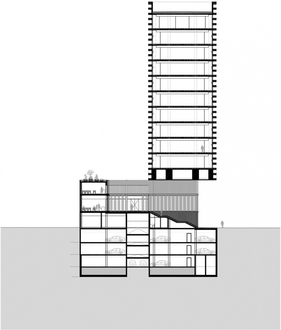 cfc cube tower by oualalouchoi