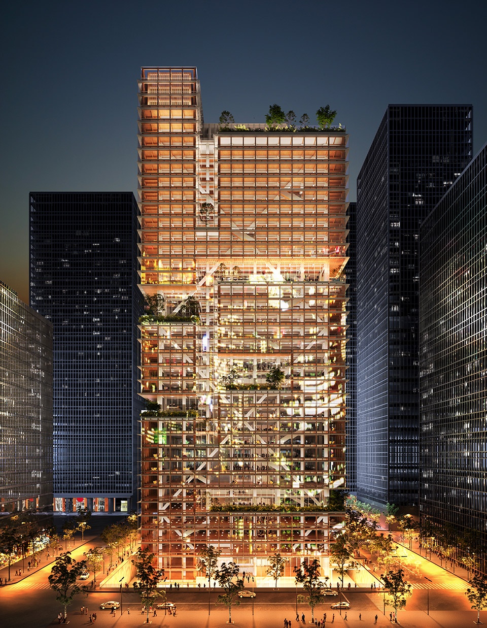 Regenerative Tree by NIKKEN SEKKEI LTD