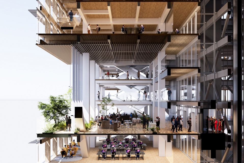 Regenerative Tree by NIKKEN SEKKEI LTD