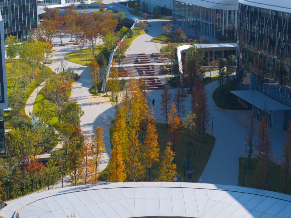 hangzhou alibaba nanhu future science park by ups