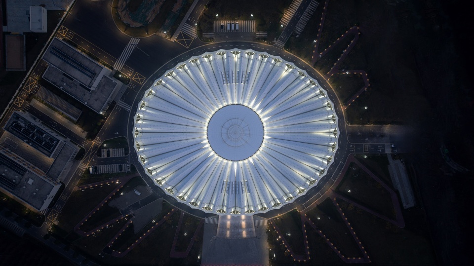 Shanghai Velodrome by Tongji Architectural Design Group Co Ltd