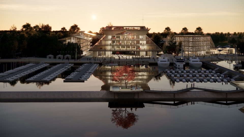 shanghai yacht club pavilion by haptic architects