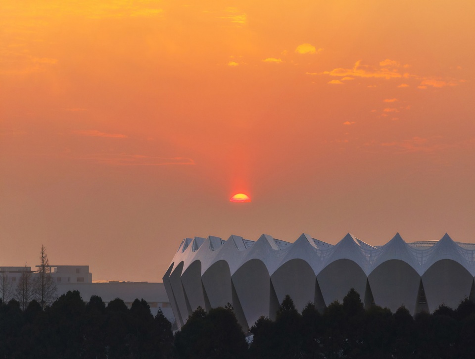 Shanghai Velodrome by Tongji Architectural Design Group Co Ltd
