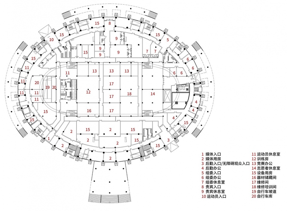Shanghai Velodrome by Tongji Architectural Design Group Co Ltd