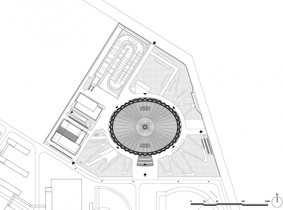 Shanghai Velodrome by Tongji Architectural Design Group Co Ltd