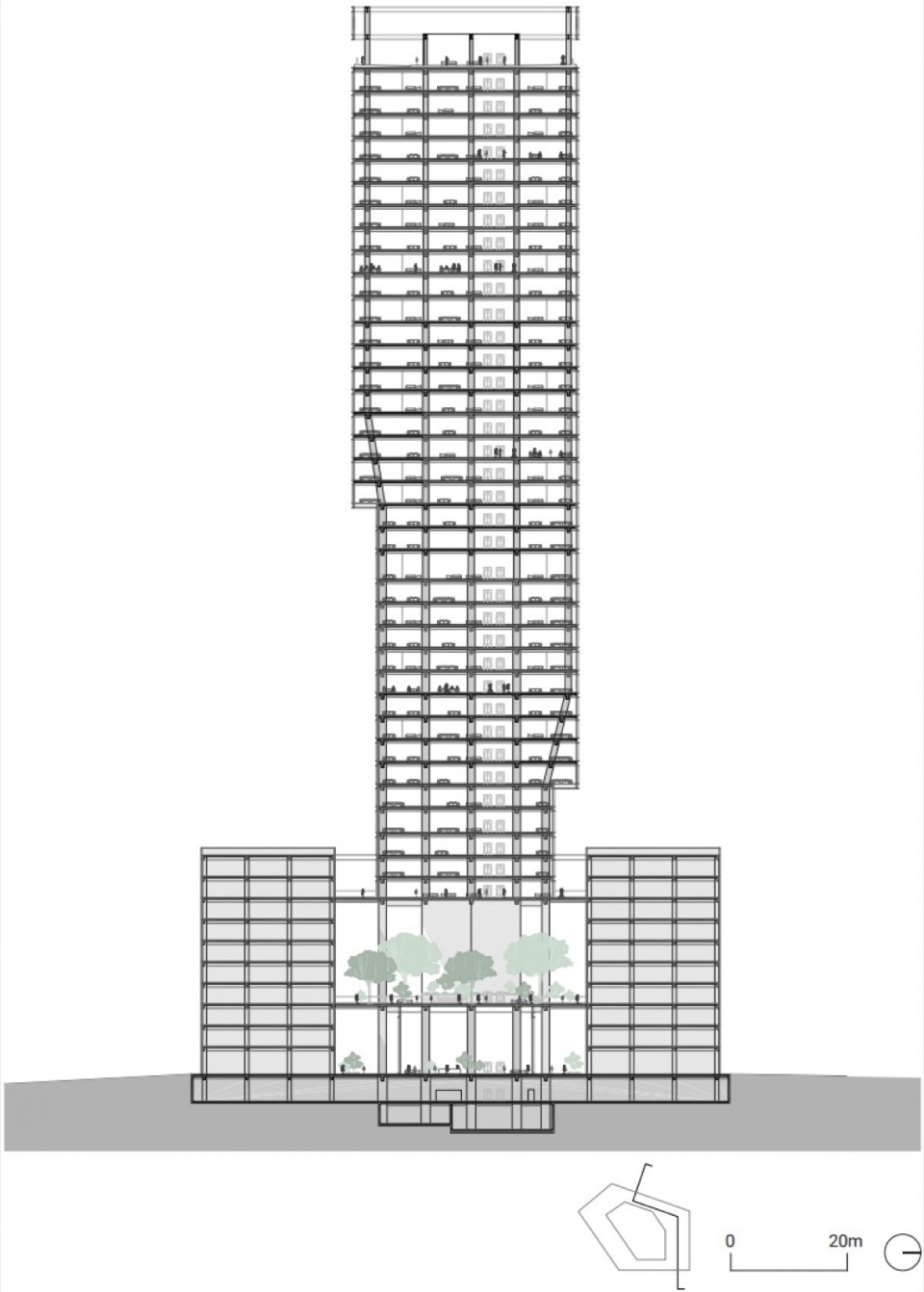 kingdee cloud tower by henn