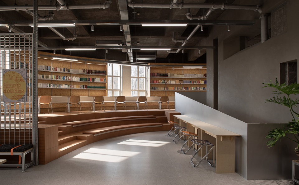 Daqing Experimental Middle School Campus transformation by Slow Coral Design