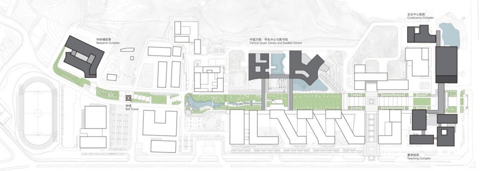 the chinese university of hong kong shenzhen phase ii by wang weijen architecture