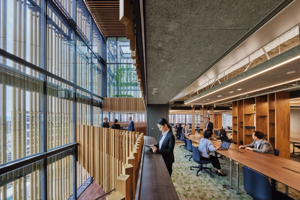 Hamamatsu Iwata Credit Union Head Office and Main Branch by Nikken Sekkei