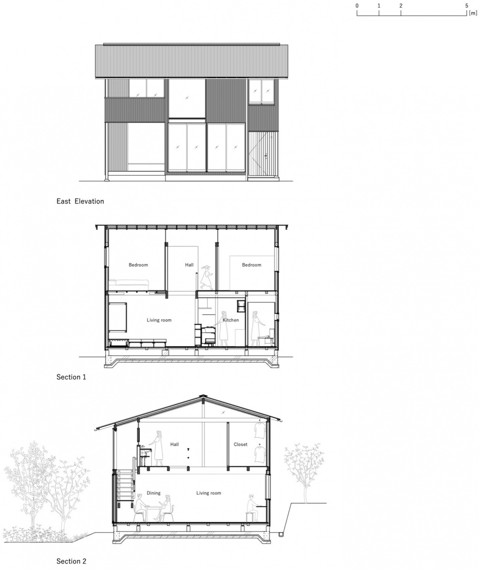 House in Saidera by Akio Isshiki Architects