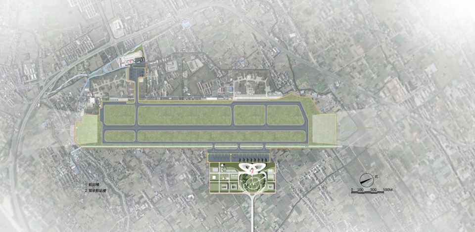 infinite tai taizhou luqiao airport terminal by original design studio