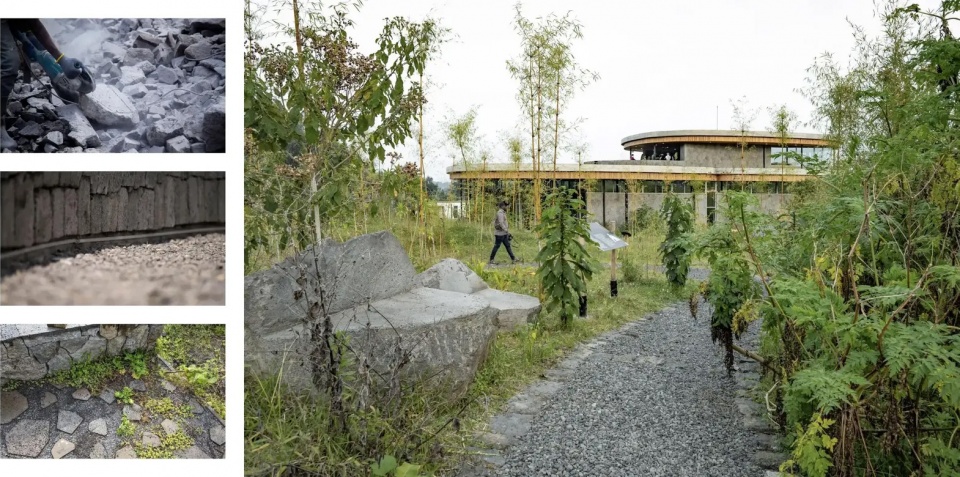 2025 asla general design award of honor the ellen degeneres campus for the dian fossey fund mass design group tenxten