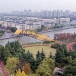 百穗桥——青浦南箐园北侧人行桥，上海 / 致正建筑工作室 + 博风建筑