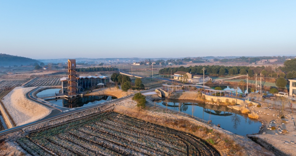 The Tower of Rippling Water Dangyang Daoyi Man Village Experience Pavillion