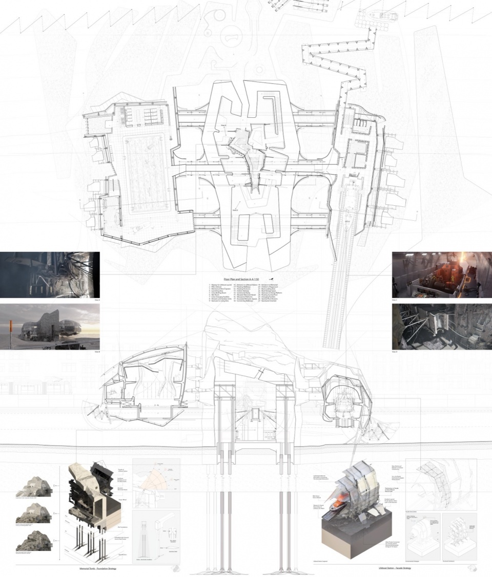 the winning works of the 8th architectural drawing award are on display at the sir john thorne museum