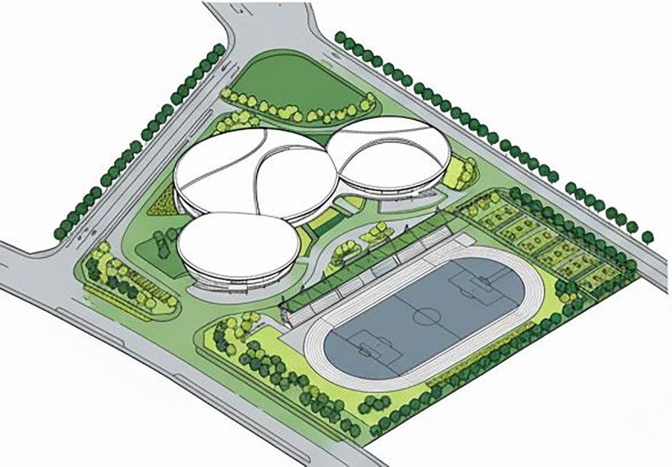 Sports Center at Xingzhi College of Zhejiang Normal University
