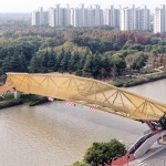 百穗桥——青浦南箐园北侧人行桥，上海 / 致正建筑工作室 + 博风建筑