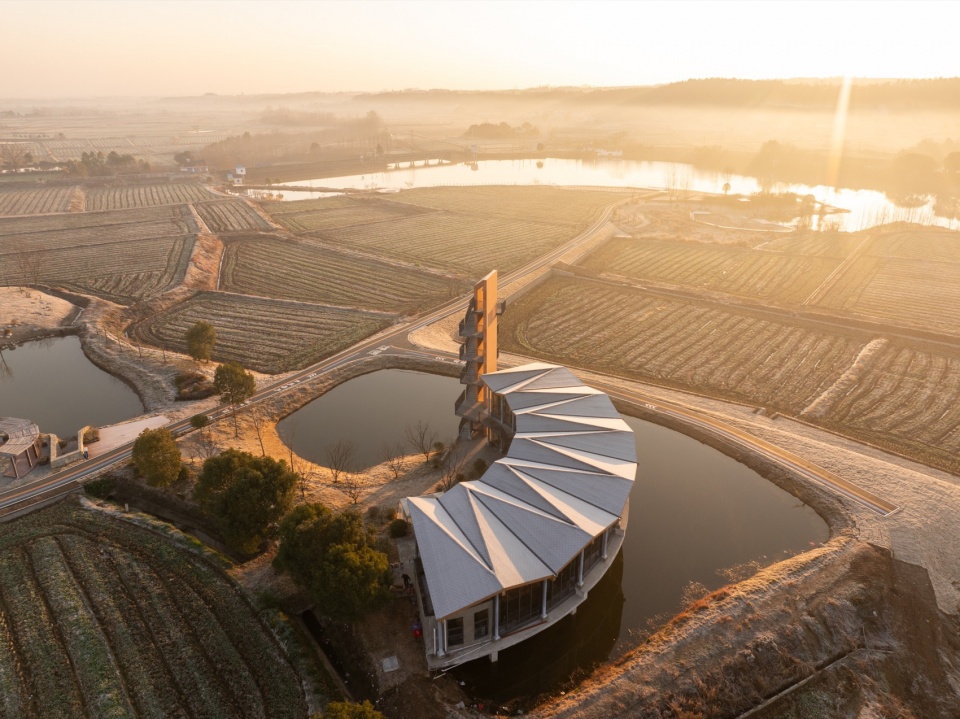 The Tower of Rippling Water Dangyang Daoyi Man Village Experience Pavillion