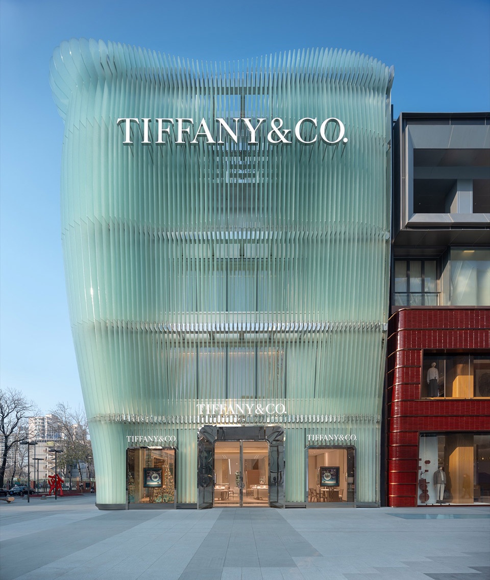 Tiffany Facade Beijing by MVRDV