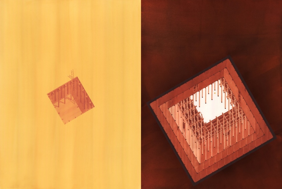 the winning works of the 8th architectural drawing award are on display at the sir john thorne museum