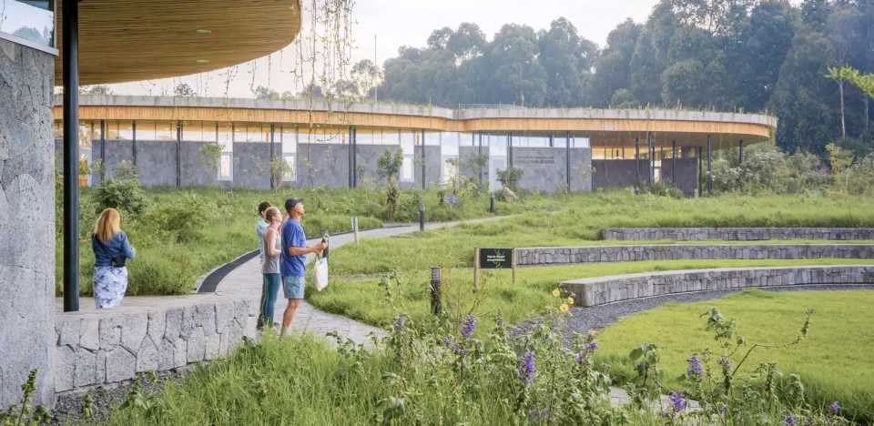 2025 asla general design award of honor the ellen degeneres campus for the dian fossey fund mass design group tenxten