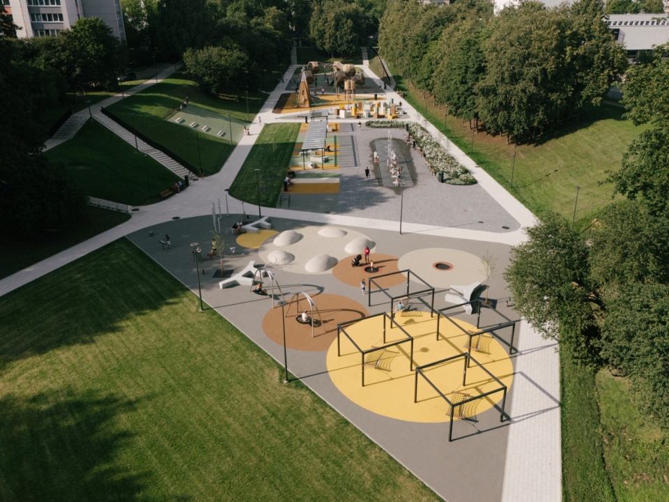 Kovo 11 Park Revitalization Project by Inout designstudio