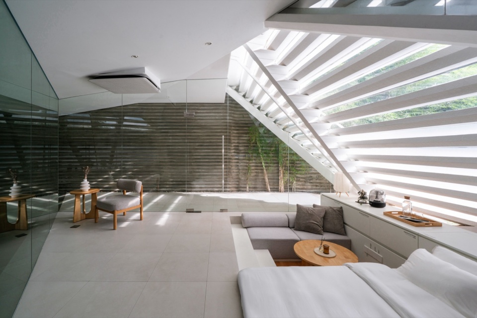 folded rooms garden by radar