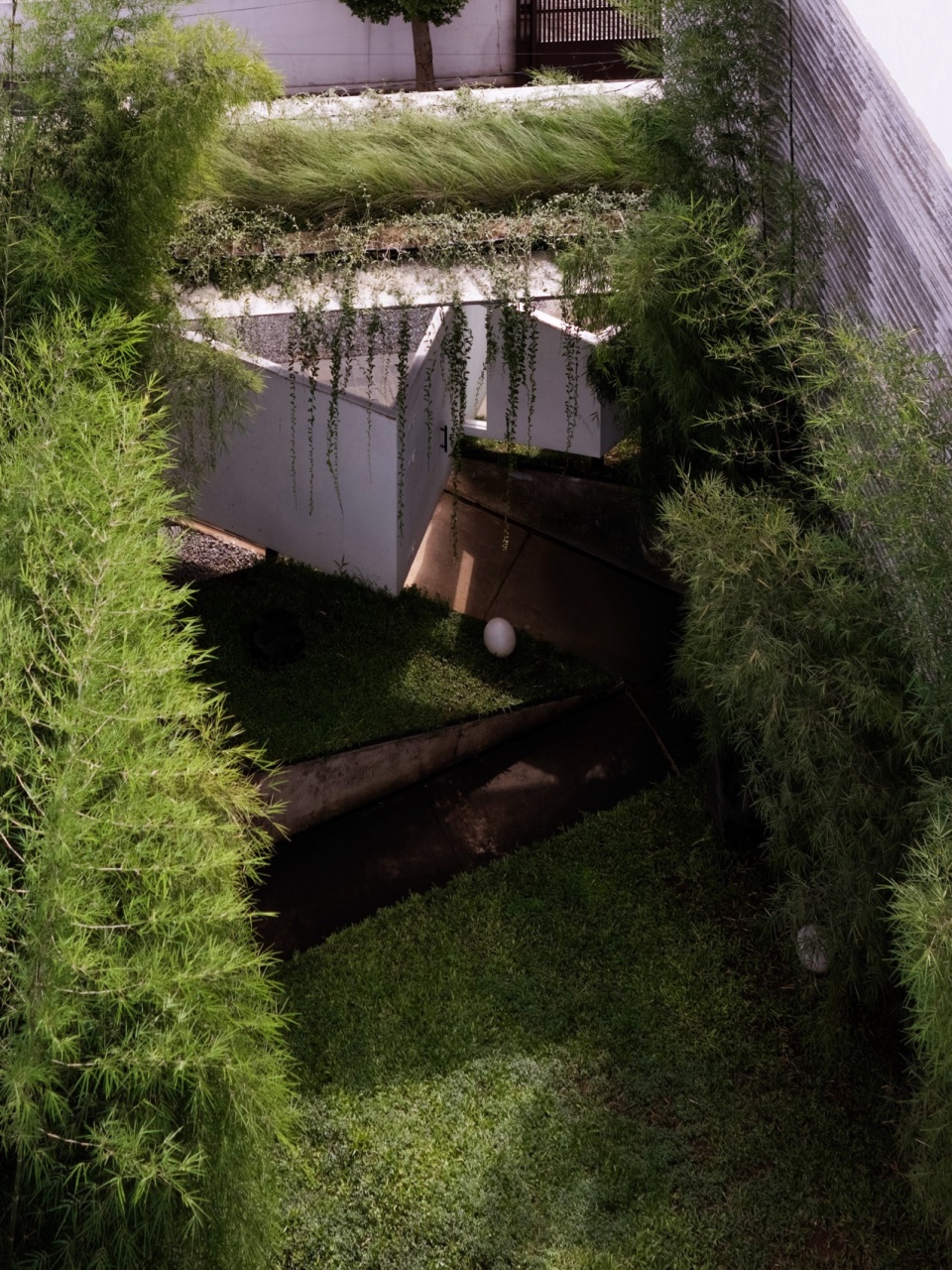 folded rooms garden by radar