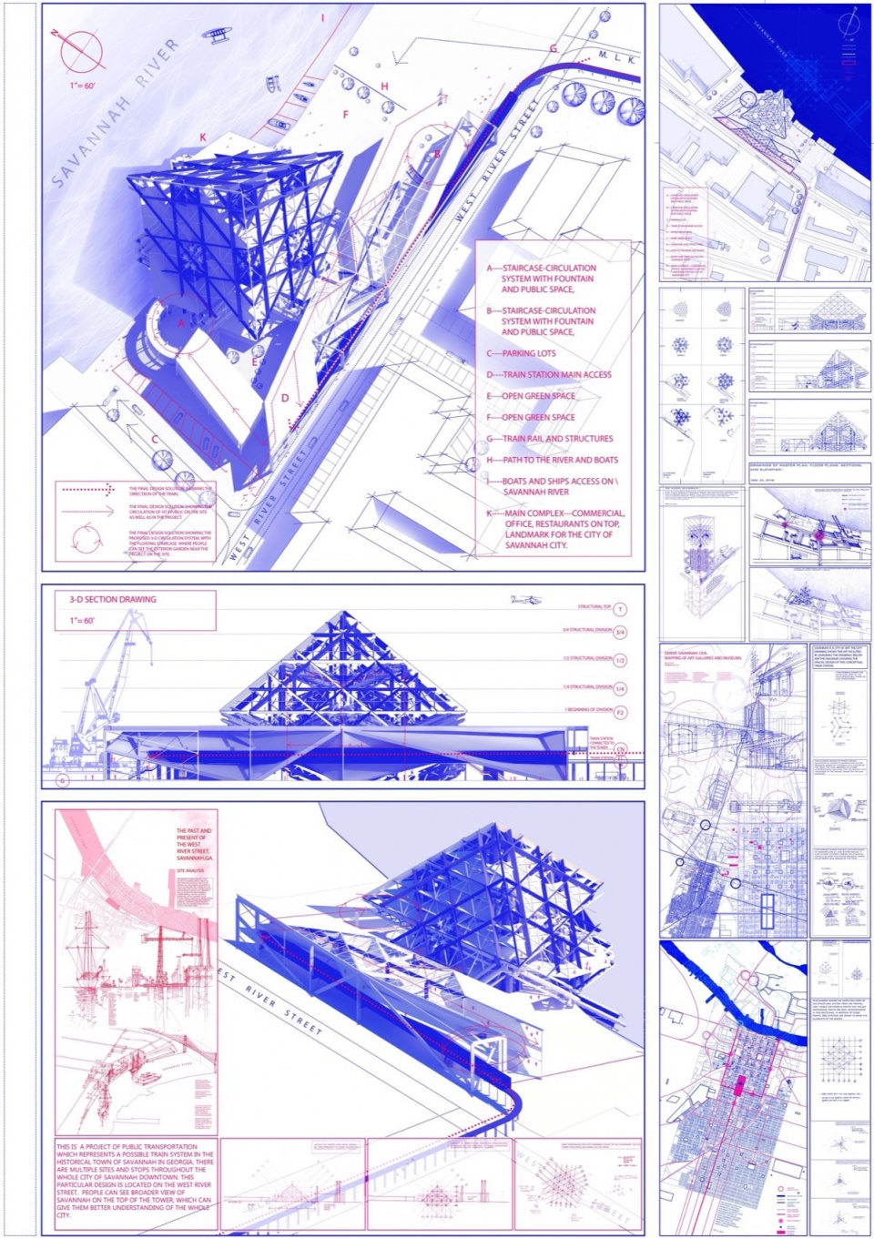 the winning works of the 8th architectural drawing award are on display at the sir john thorne museum