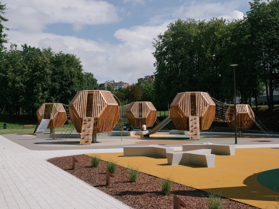 Kovo 11 Park Revitalization Project by Inout designstudio