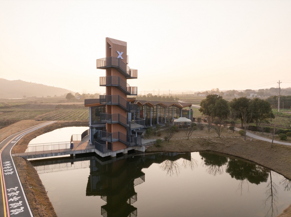 The Tower of Rippling Water Dangyang Daoyi Man Village Experience Pavillion