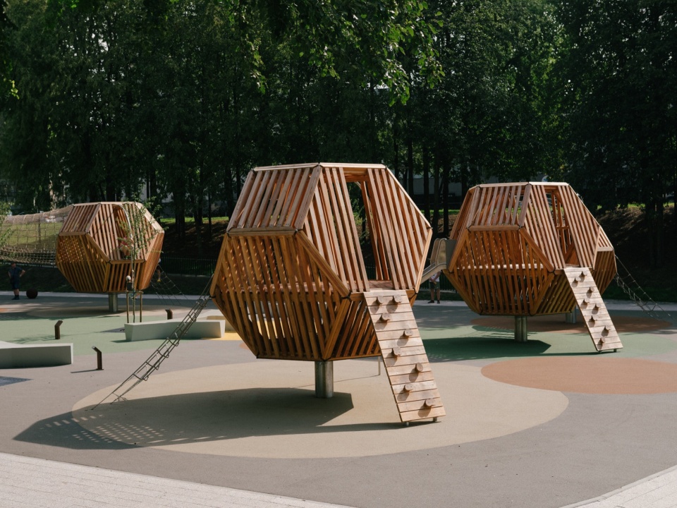 Kovo 11 Park Revitalization Project by Inout designstudio